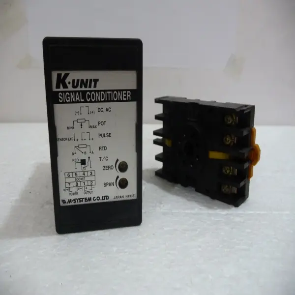 K-Unit Signal Conditioner, KAC-A7A-F, M-System, Japan